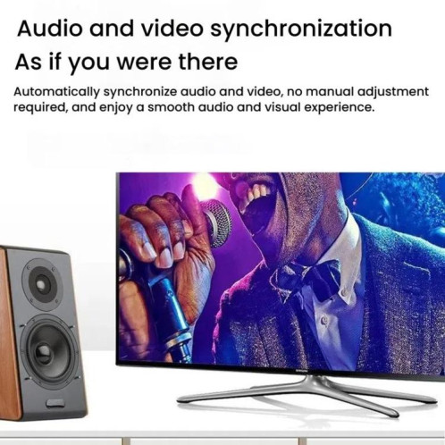 Câble HDMI 2.0 HD VegGieg HHI 4K 60 Hz pour télévision, moniteur, projecteur, câble de connexion vidéo, longueur : 12 m SV36081640-013